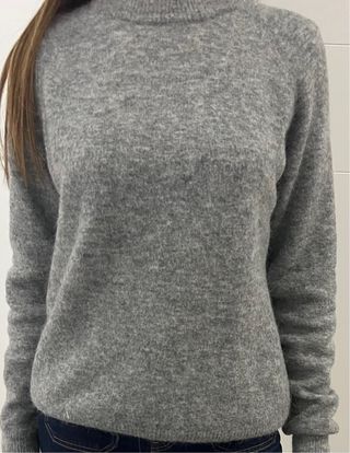 Jersey Zara Gris Talla S