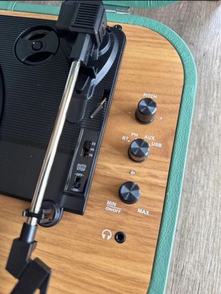 Tocadiscos Muse MT-201 WG Vintage Collection