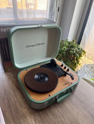 Tocadiscos Muse MT-201 WG Vintage Collection