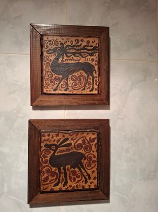 2 Cuadros Antiguos de Socarrat