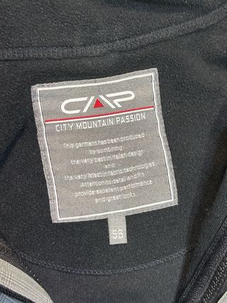 Giacca da sci CMP uomo grigia a quadri