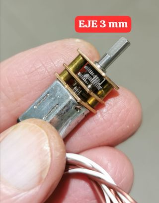 MOTOR LENTO + CONTROL Velocidad Maqueta 5 12 24 V