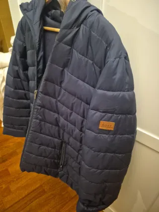 Chaqueta Roxy Plumas Talla M Azul