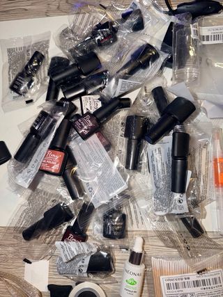 Set de manicura semipermanente o tips