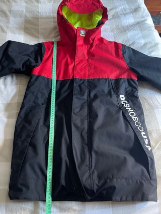 Anorak DC Shoes Rojo y Negro