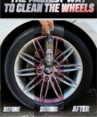 BassMotor Limpia Llantas Férrico Coche/Moto