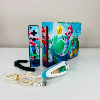 Nintendo Wii Skin Super Mario Controller