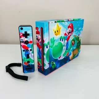 Nintendo Wii Skin Super Mario Controller