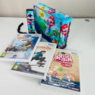 Nintendo Wii Skin Super Mario Controller