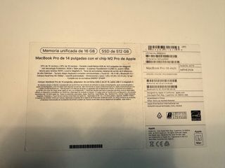 MacBook Pro 14 M2 Pro 2023