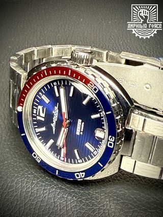 Vostok Amphibia 960759 Neptune Pepsi Nuevo modelo!