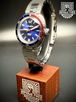 Vostok Amphibia 960759 Neptune Pepsi Nuevo modelo!