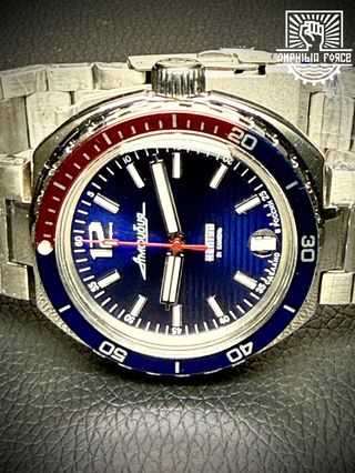 Vostok Amphibia 960759 Neptune Pepsi Nuevo modelo!