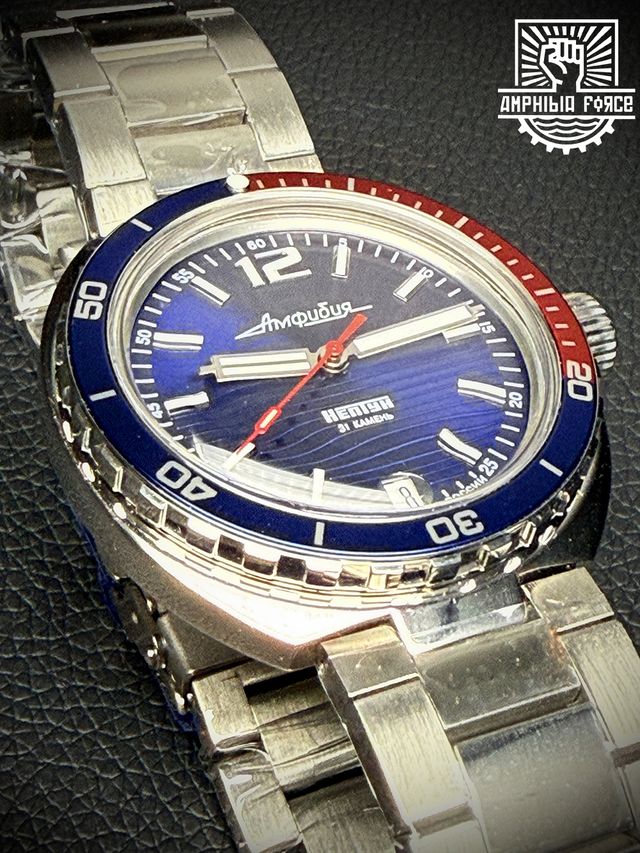 Vostok Amphibia 960759 Neptune Pepsi Nuevo modelo!