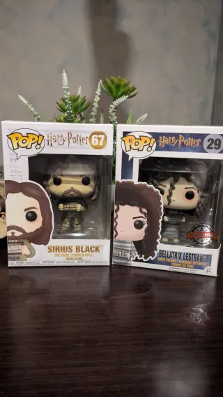 Pack Funko Sirius Black y Bellatrix Lestrange Excl