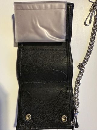 Cartera Harley-Davidson Cuero Llavero Cadena