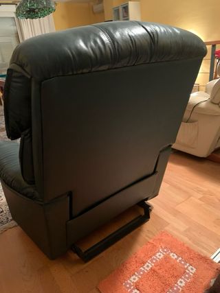 Butaca Relax Mecedora LAZBOY Piel Verde