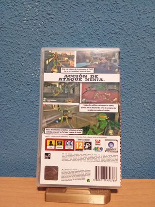 TMNT Tortugas Ninja Jóvenes Mutantes PSP