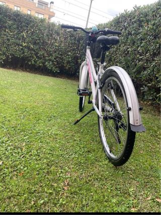 Bicicleta DTB Blanca