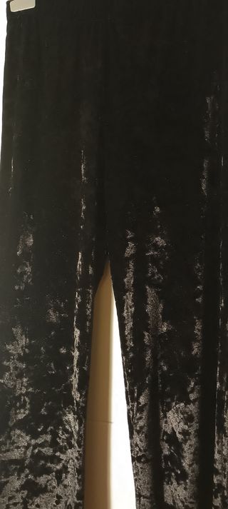 Pantalón negro terciopelo El Corte Inglés