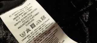 Pantalón negro terciopelo El Corte Inglés