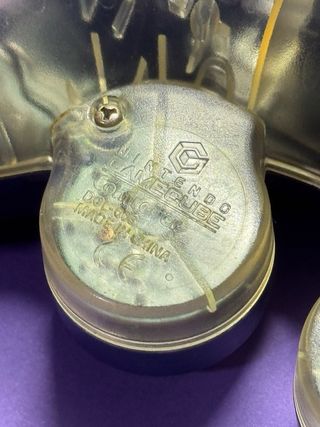 Mando Nintendo GameCube Morado y Transparente