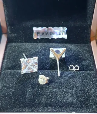 Pendientes de Plata de Ley