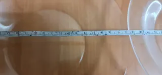 6 Platos Vintage Cristal