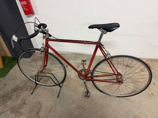 Bicicleta antigua restaurada