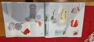 Ramo de flores tipo Lego