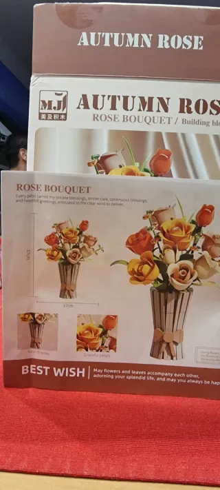 Ramo de flores tipo Lego