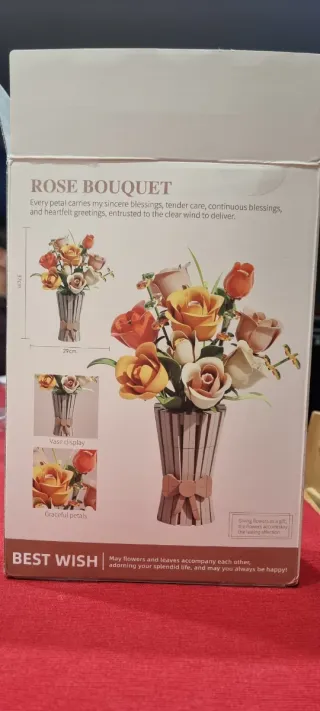 Ramo de flores tipo Lego