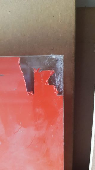 Rótulo luminoso cristal laminado