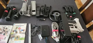 Consola Wii + Disco Duro 500GB+185 juegos