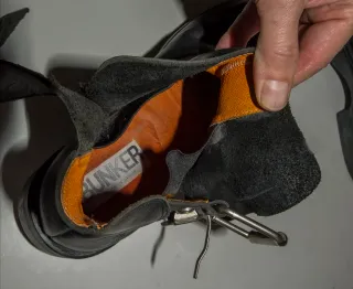 Botines Bunker Piel Hombre Negro.