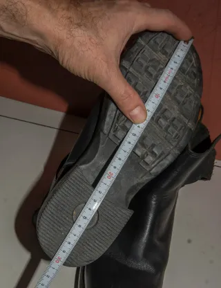 Botines Bunker Piel Hombre Negro.