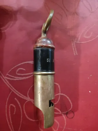 Silbato bronce/latón 19cm