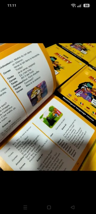 Lote 14 libros BBC Muzzy Multilenguaje + CD