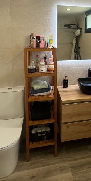 Estantería de bambú Ikea