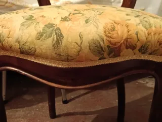 Silla Antigua Estilo Isabelino/Luis Felipe