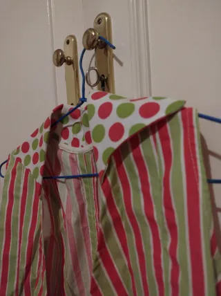 Falda flamenca volantes de lunares con dos blusas