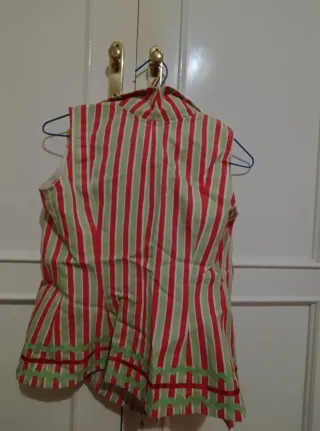 Falda flamenca volantes de lunares con dos blusas