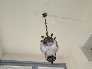 Lámpara de techo farol de 1900