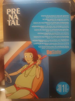 Adaptador cinturón seguridad embarazada BeSafe