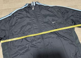 Nike Vintage Track Jacket Black - Size XL - Y2K