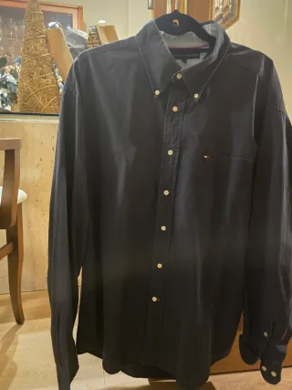 Camisa Tommy Hilfiger Azul Marino Talla XL