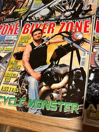 Lote 8 Revistas Biker Zone 4€cada una Buen Estado