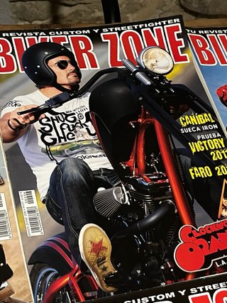 Lote 8 Revistas Biker Zone 4€cada una Buen Estado