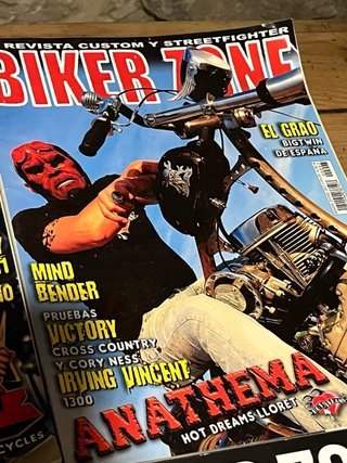 Lote 8 Revistas Biker Zone 4€cada una Buen Estado