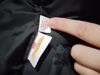 Chaleco Spiderman con capucha